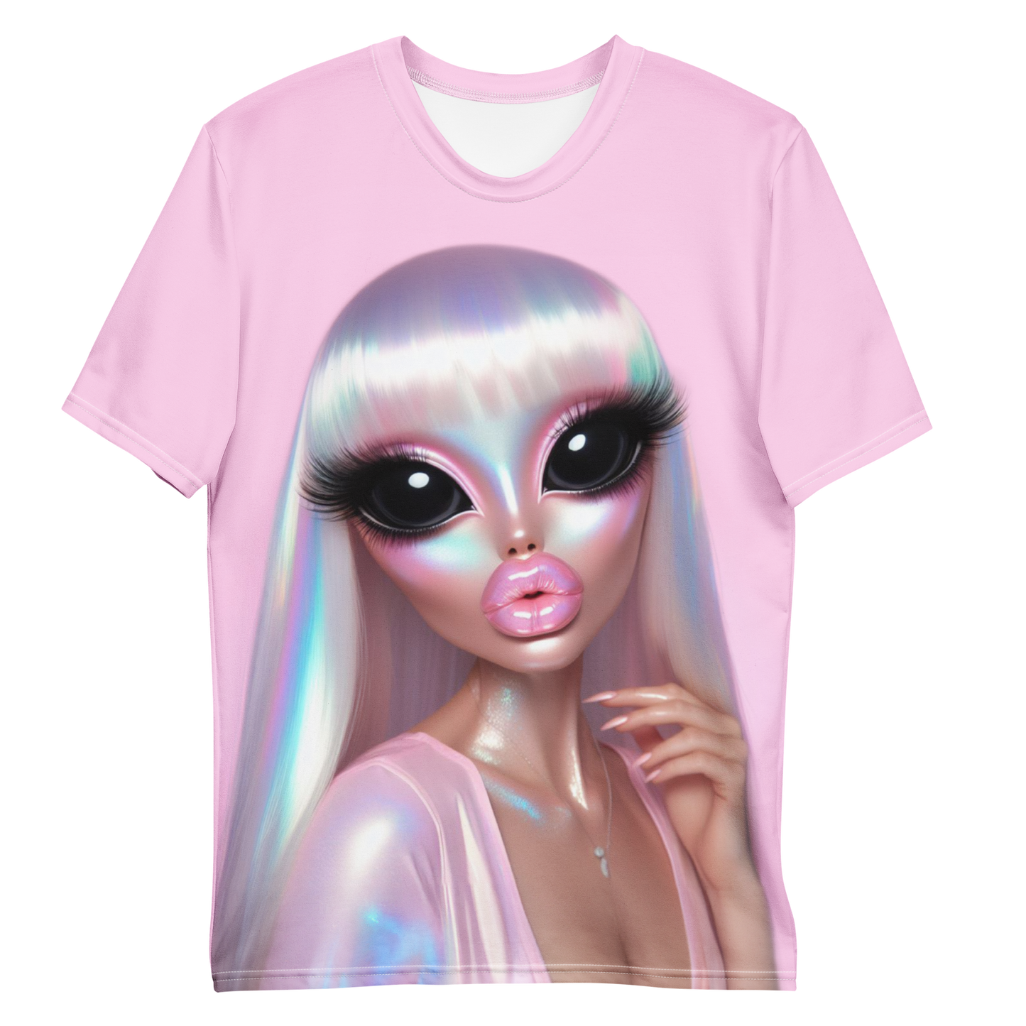Glam Galaxy Blush Deluxe T-shirt