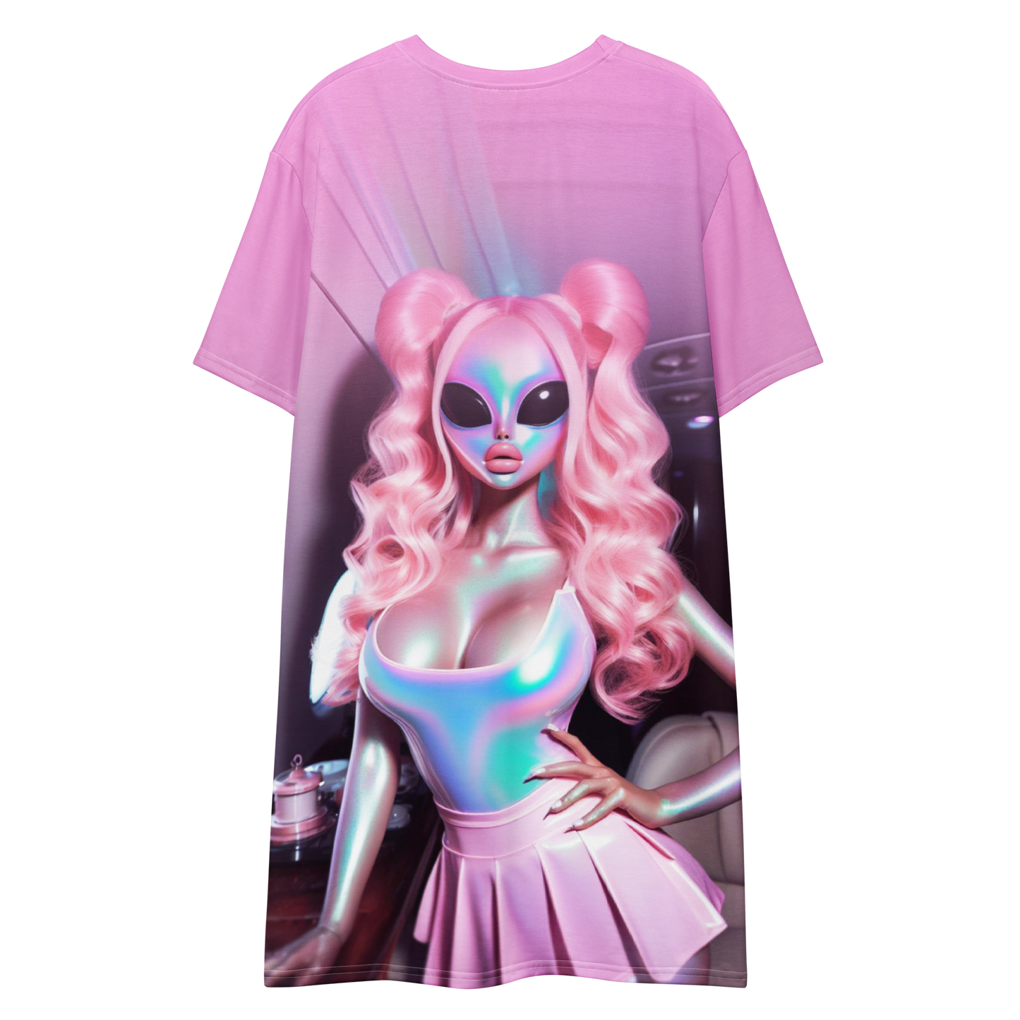 Glam Galaxy Jetset T-shirt dress
