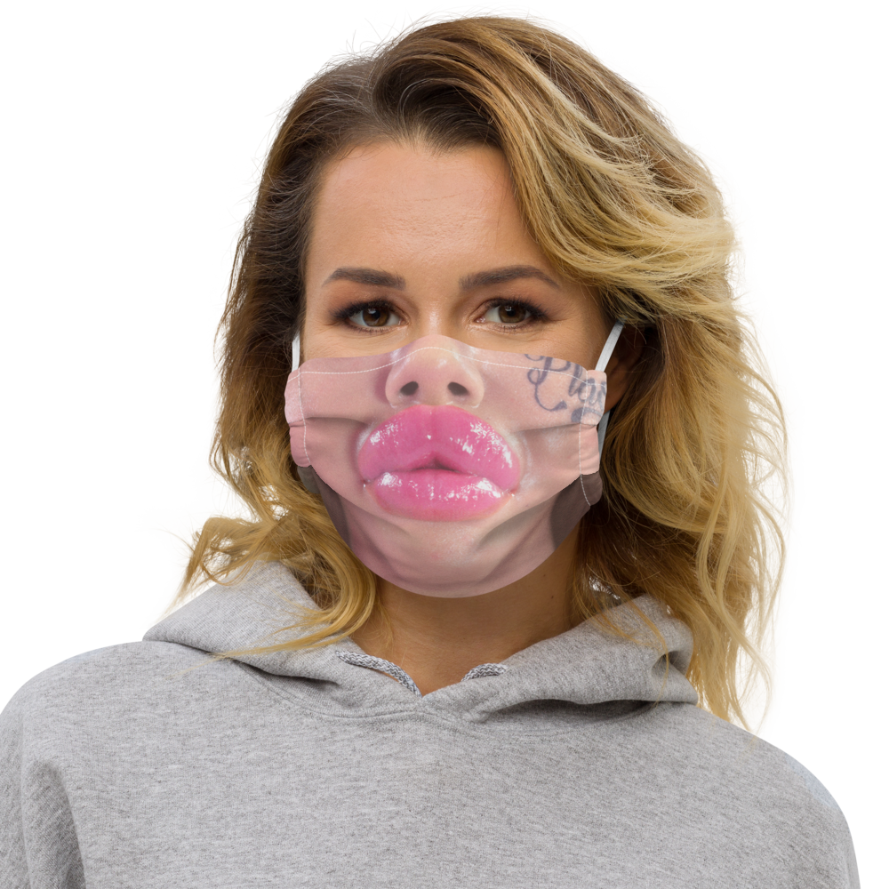 Kissy Lip Premium face mask