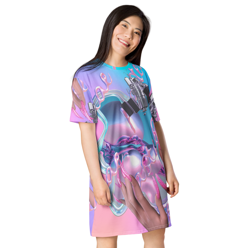 Satnail T-shirt dress