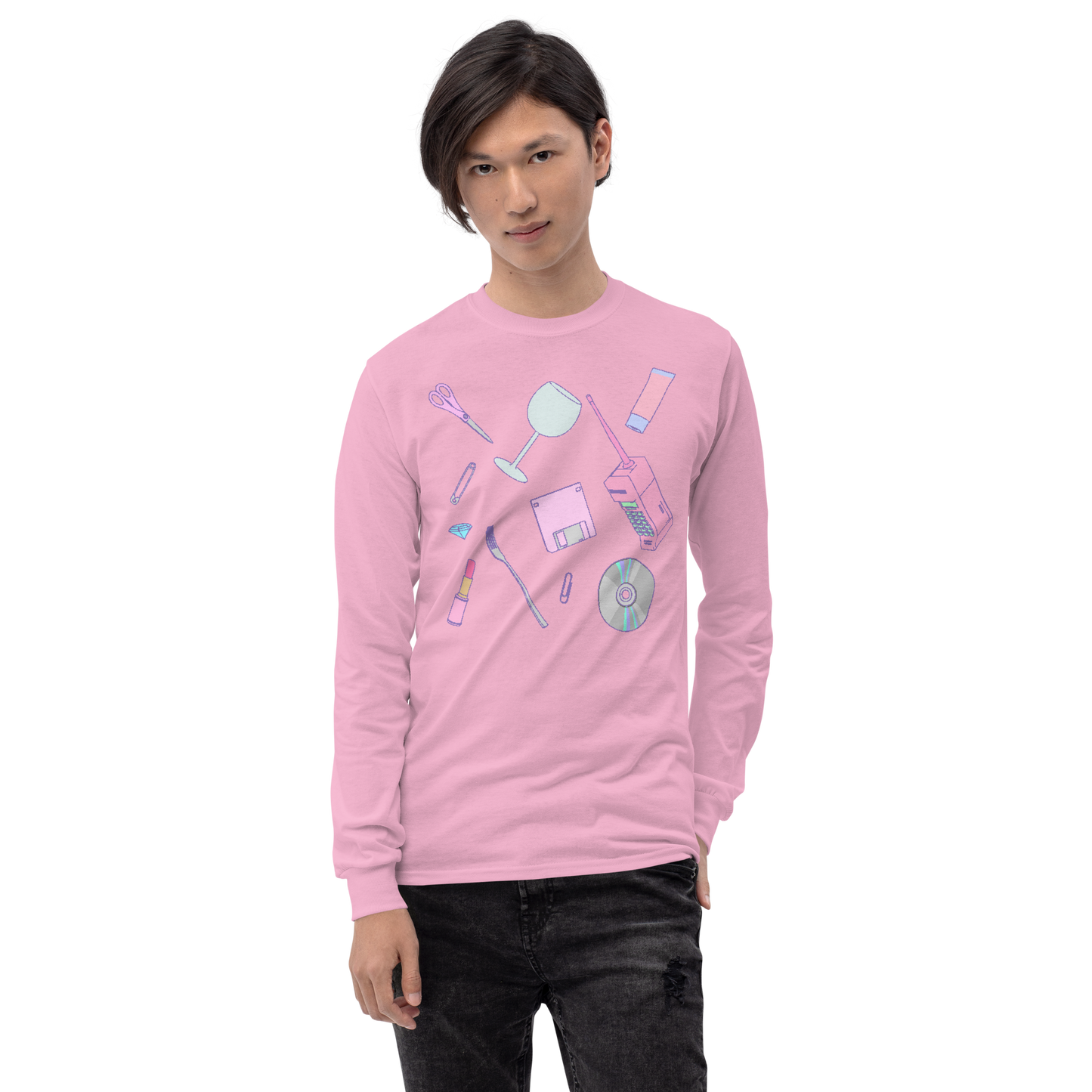 Desk Items Long Sleeve Shirt
