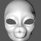 Starletta Alien Mask DIGITAL PRINT FILE