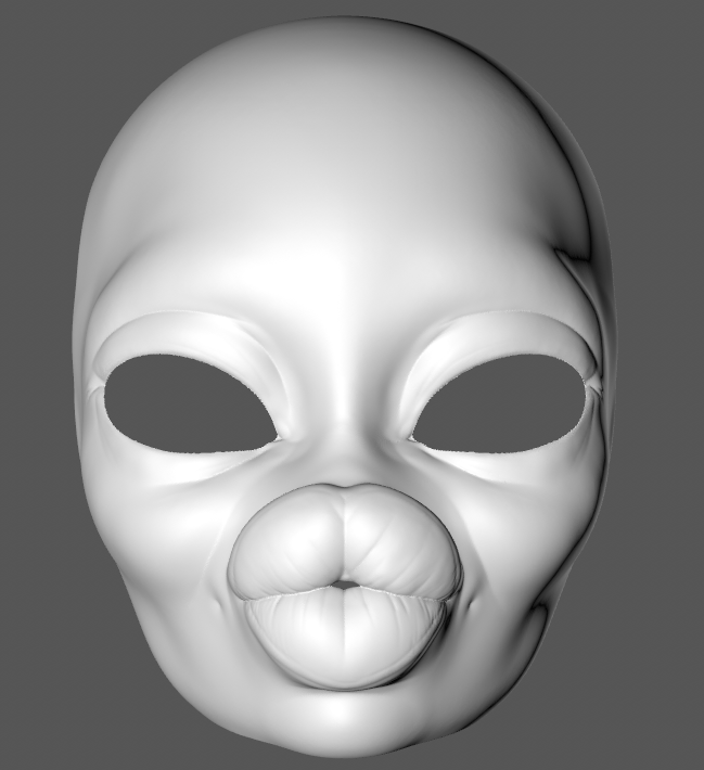 Starletta Alien Mask DIGITAL PRINT FILE