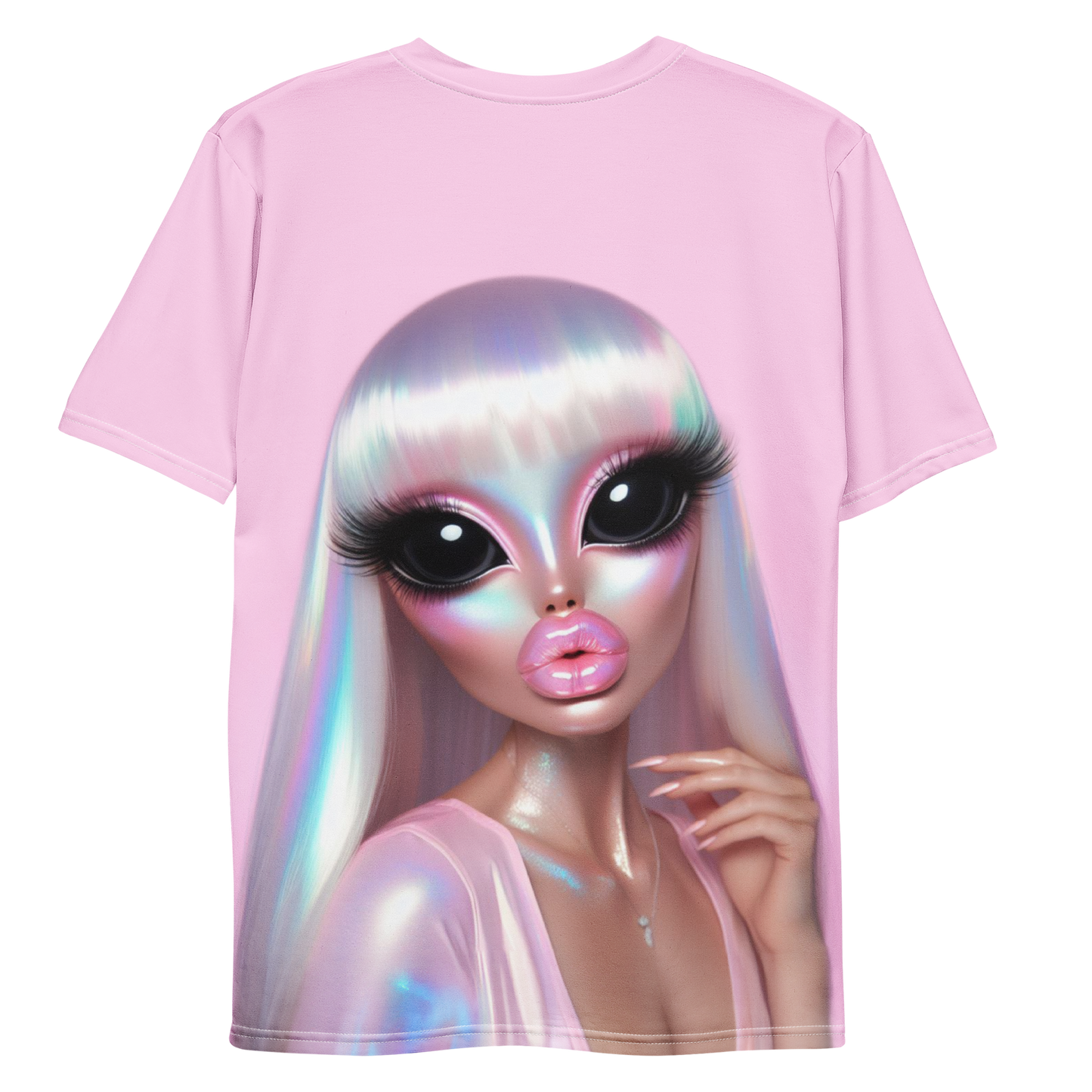Glam Galaxy Blush Deluxe T-shirt