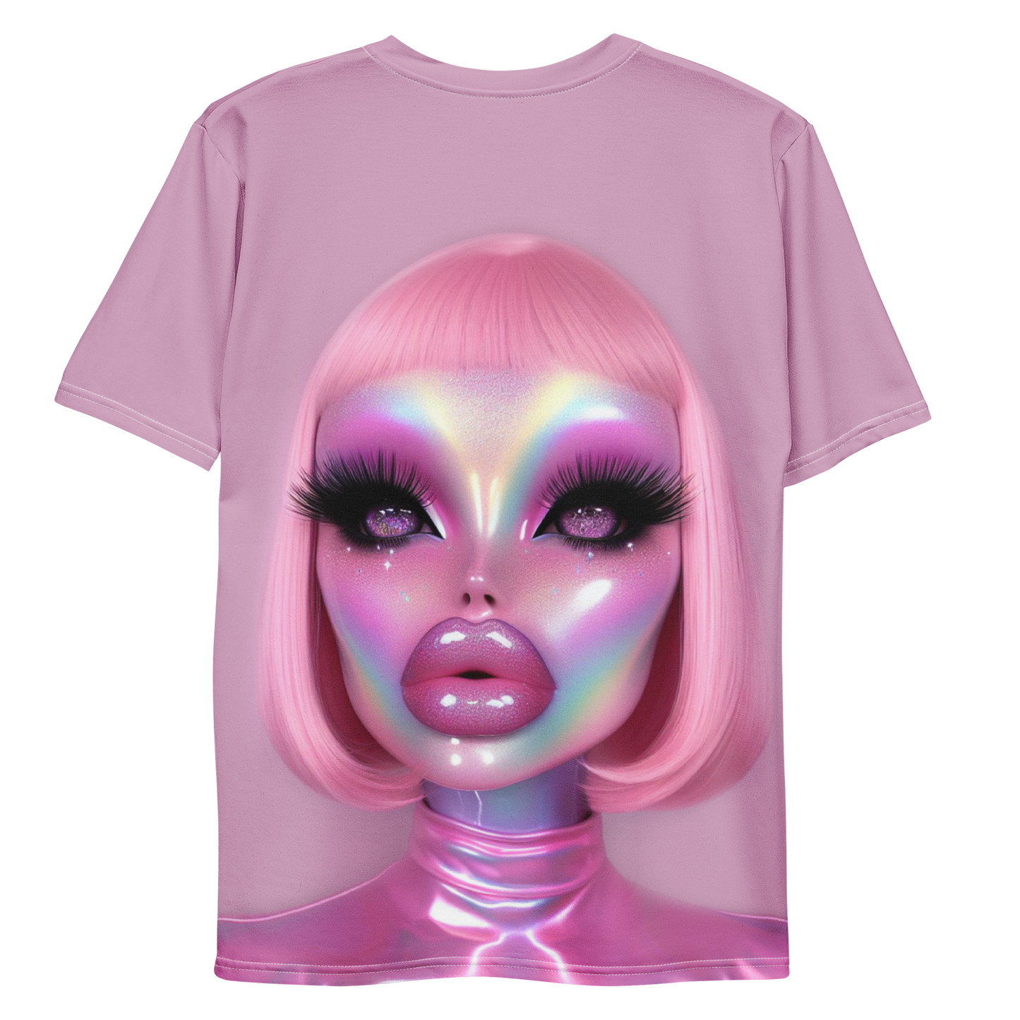 Glam Galaxy Dusky Rose Deluxe T-shirt