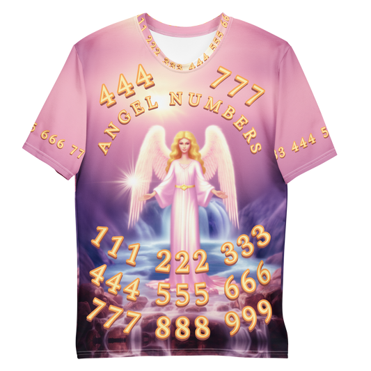 Angel Numbers Purple t-shirt