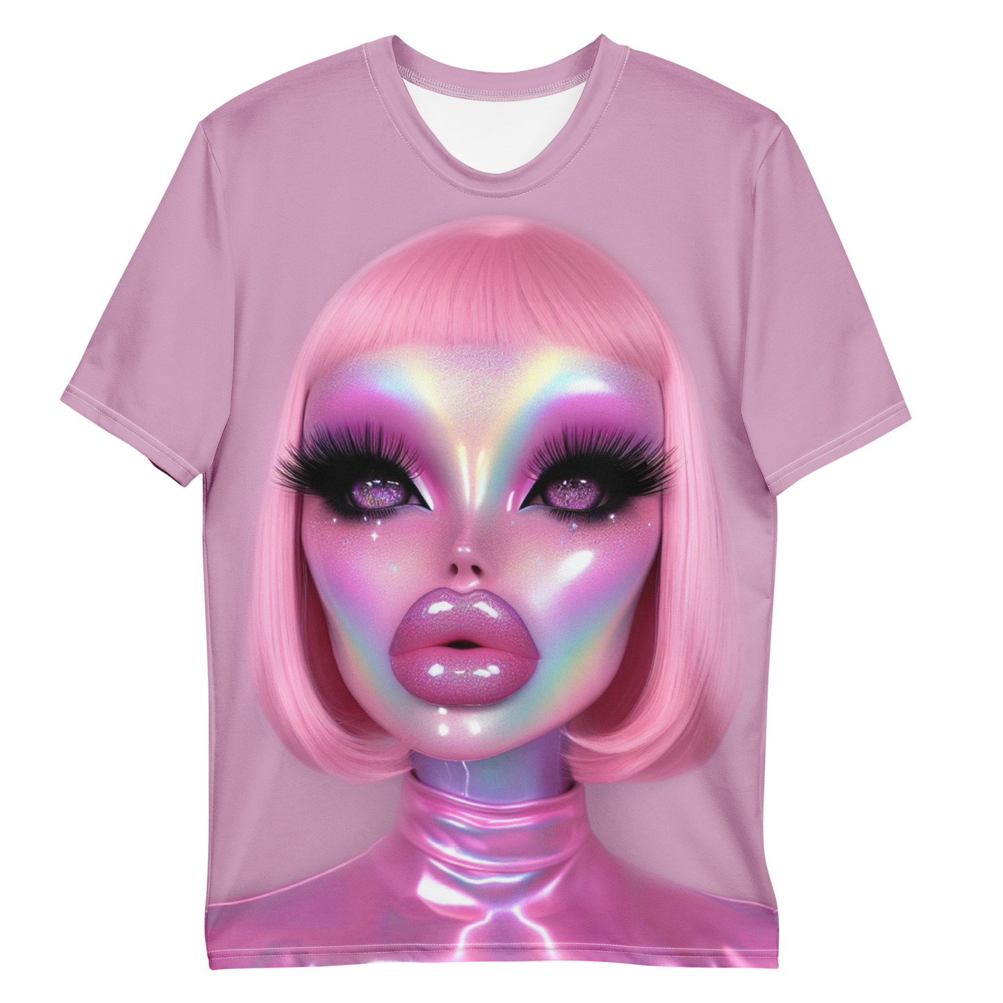 Glam Galaxy Dusky Rose Deluxe T-shirt