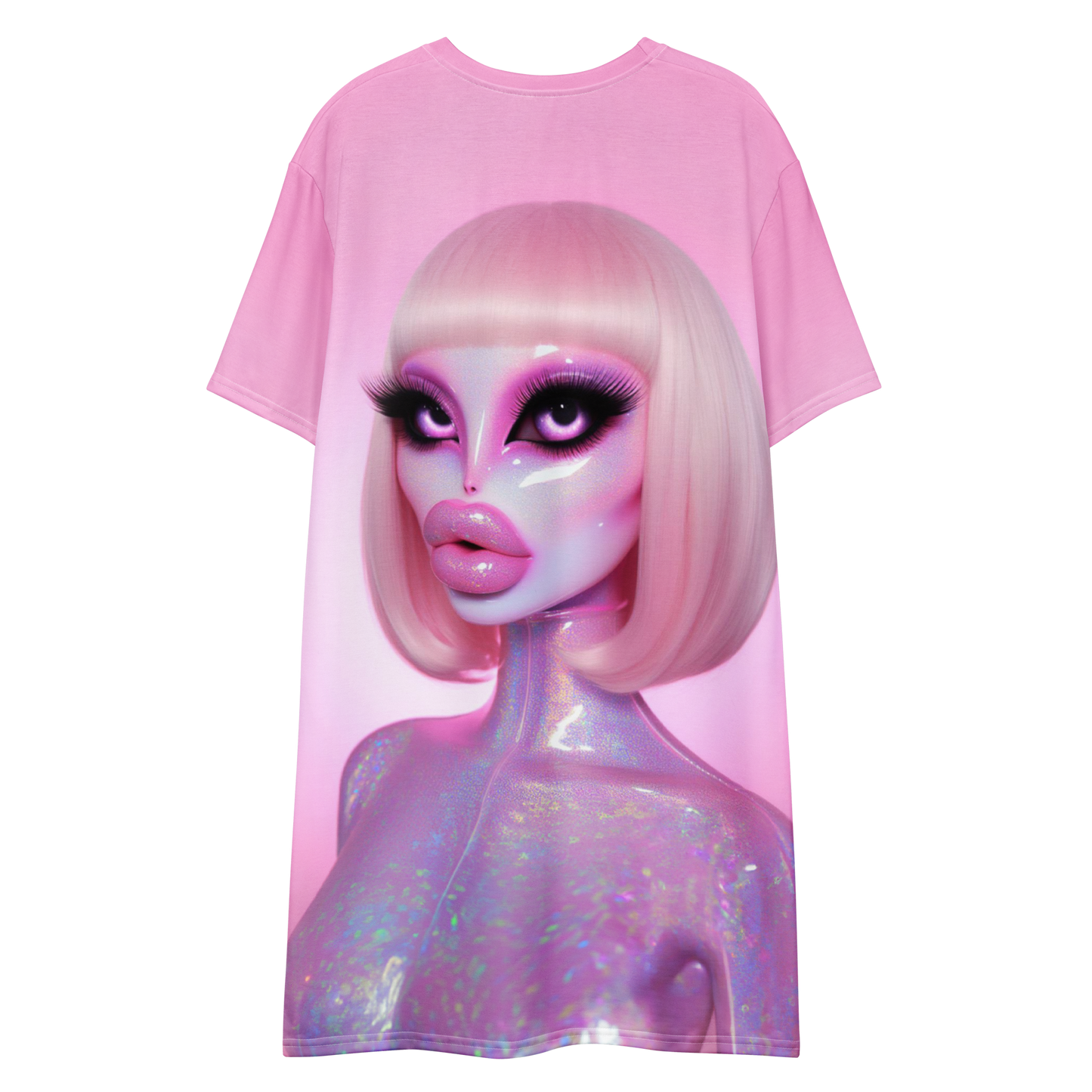 Glam Galaxy Serena T-shirt dress