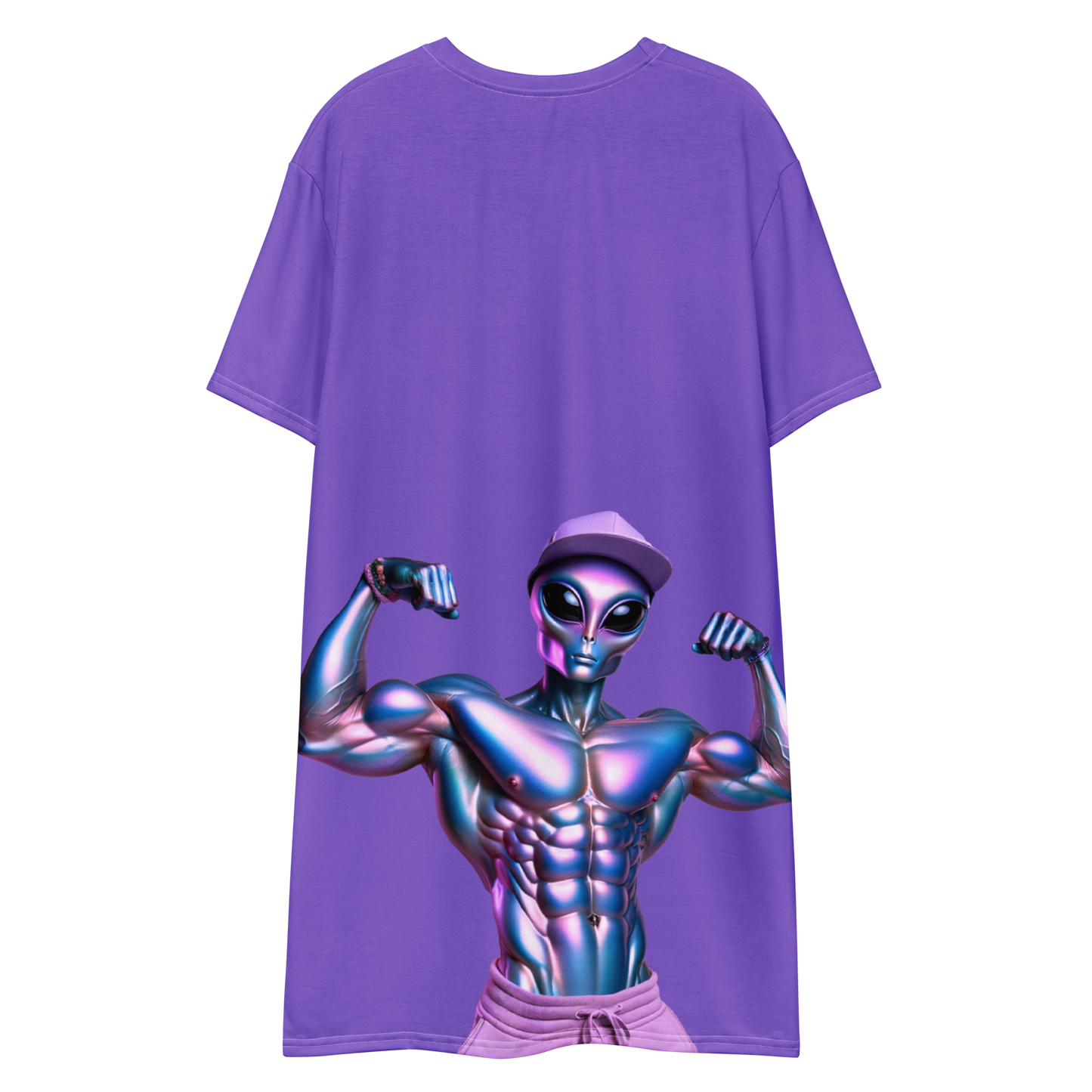Flextraterrestrial Joe T-shirt Dress