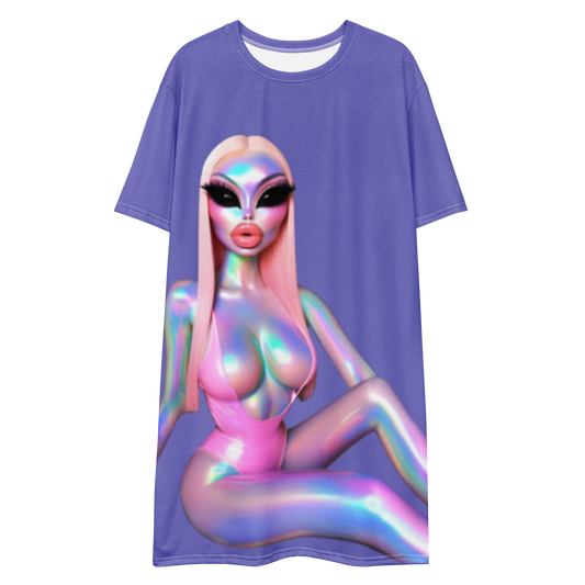 Glam Galaxy Lexia T-shirt dress