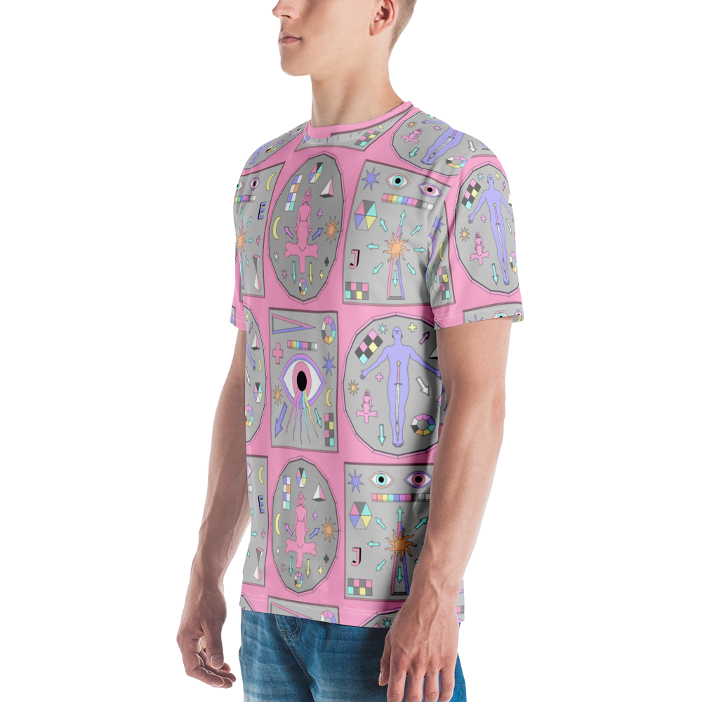 Pink Augmented Reality Tracker t-shirt