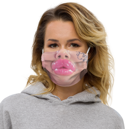 Kissy Lip Premium face mask