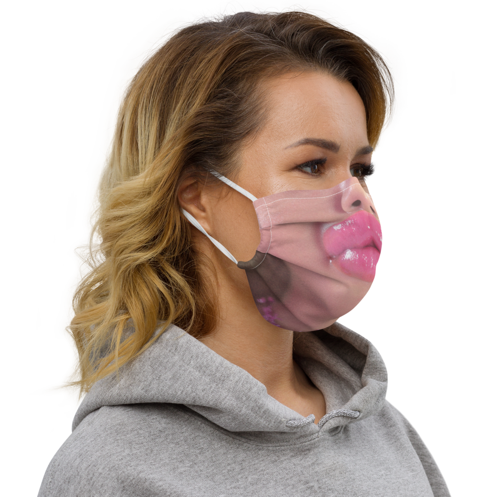 Kissy Lip Premium face mask
