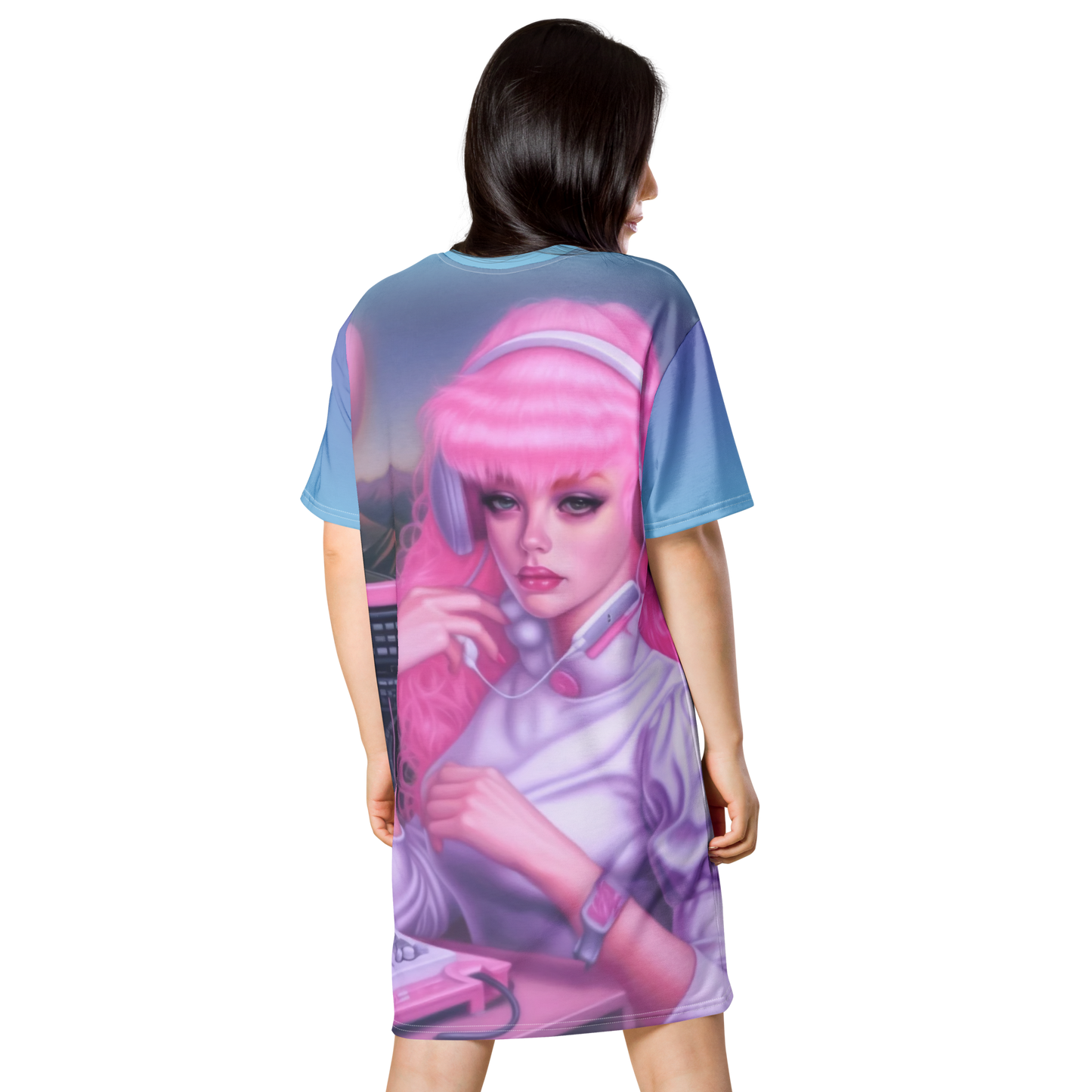 Multimedia Artist T-shirt dress