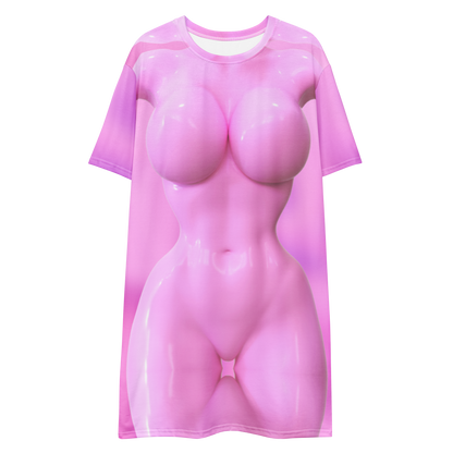 Fake Body T-shirt dress