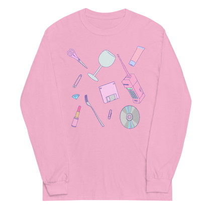 Desk Items Long Sleeve Shirt