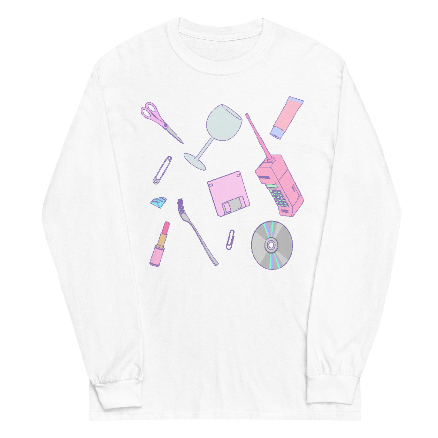 Desk Items Long Sleeve Shirt